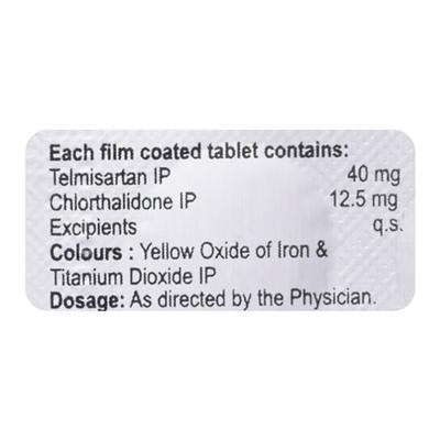 TELICUS CT 40mg Tablet 15's - Hypertension-Ang