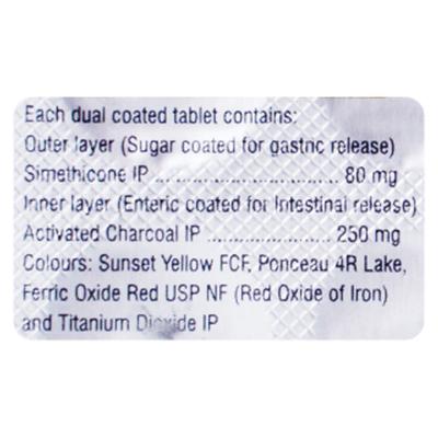 Simcon Tablet 15'S - Gastro Intestinal Motility Disorders-GIT