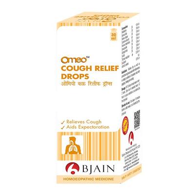 Bjain Omeo Cough Relief Drops 30 ml - Homeopathic Drops