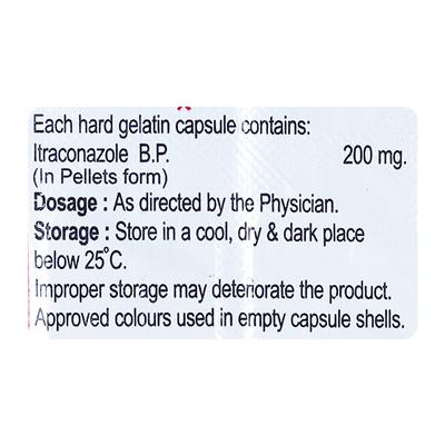 SITRAC 200 Capsule 10's - Fungal Infections-Anf