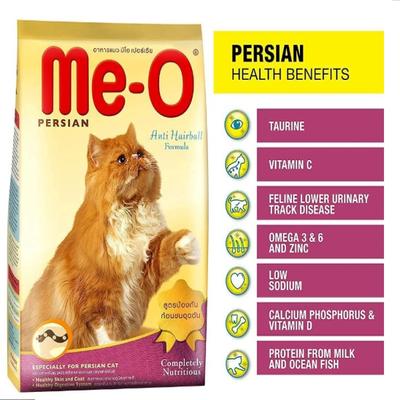 Me-O Persian Adult Cat Food Dry Anti - Hairball Formula 6.8 kg - Petfood