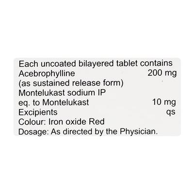 MUCIDAY Tablet 10's - Asthma/COPD-Ast