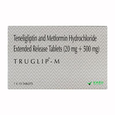 TRUGLIP M Tablet 10's - Diabetes-Ant