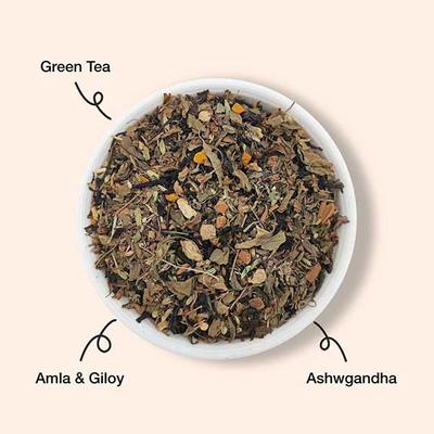 The Infused Kettle Green Tea Leaves - Immune CV 50 gm - Teas