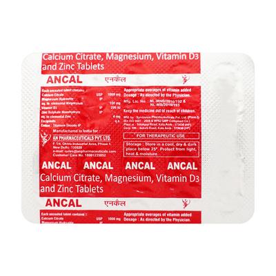ANCAL Tablet 10's - Supplements-Cal