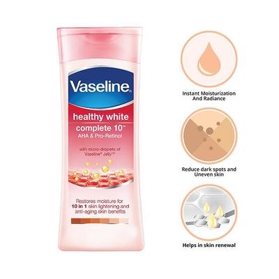 Vaseline Healthy White Complete 10 Body Lotion 100 ml - Lotions & Creams