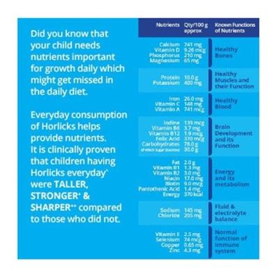 Horlicks Nutritional drink Powder - Chocolate Flavour 750 gm (Pouch) - Daily Health Drinks