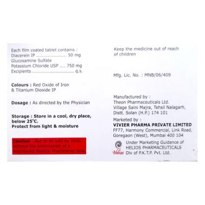 DIOCERIN GM Tablet 10's - Arthritis-Dis