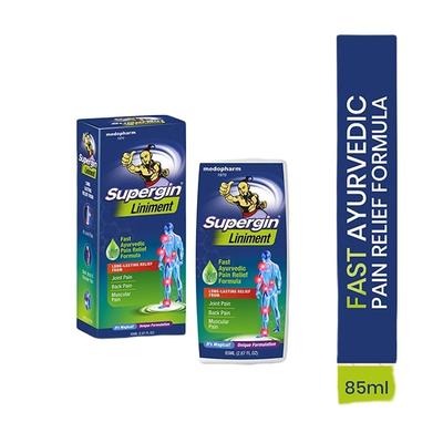 Supergin Fast Ayurvedic Pain Relief Liniment 85 ml - Balm/Ointments