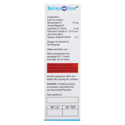 Brinzotim Eye Drops 5ml - Glaucoma-Ant