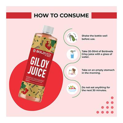 Boldveda Giloy Juice 1 litre - Ayurvedic Juices