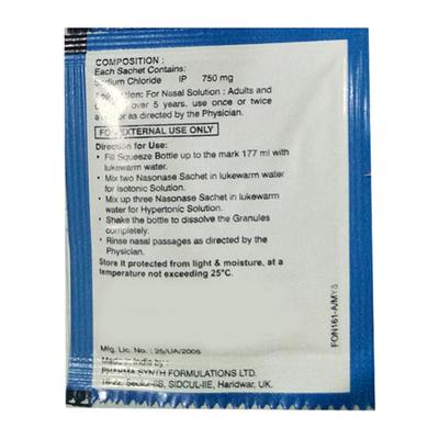 Nasonase Kit 1's - Nasal Congestion-Nas