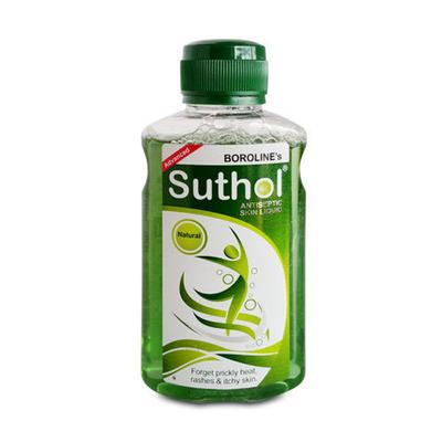 Boroline's Antiseptic Suthol Active Body Hygiene Liquid - Neem 100 ml - Wound/Burns