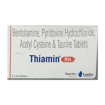 Thiamin RH Tablet 10'S - Supplements-Sup