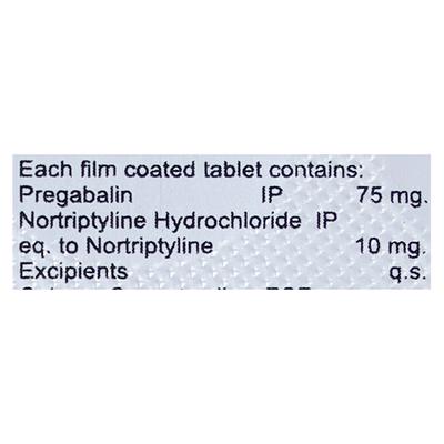 RADLIN NT Tablet 10's - Neuropathic Pain-Dru