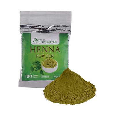 Kerala Naturals Henna Powder (Pack of 5 x 50 gm) - Henna