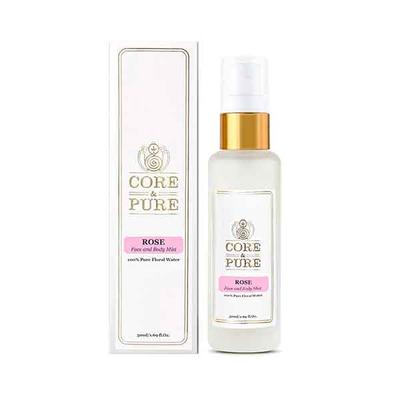 Core & Pure Face and Body Mist - Rose Water 50 ml - Toners
