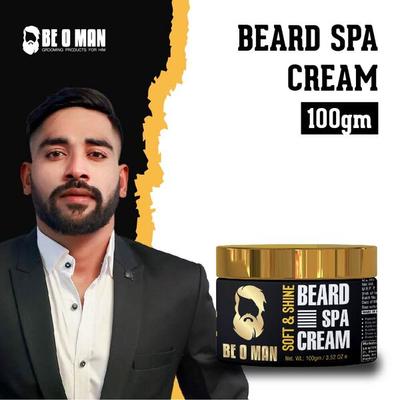 Be O Man Beard Spa Cream - Soft & Shine 100 gm - Beard Cream