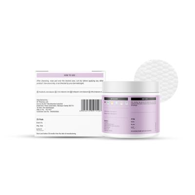 Rejusure 1.4% Salicylic Acid Cleaning Pads 25's - Face Wash & Cleansers