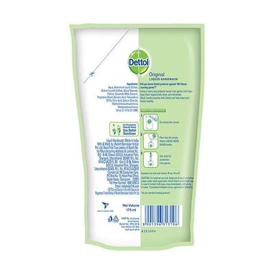 Dettol Liquid Handwash Original (Pack of 3 x 175 ml) - Hand Wash & Soaps