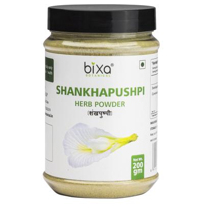 Bixa Botanical Shankhapushpi Herb Powder 200 gm - Speciality Medicines