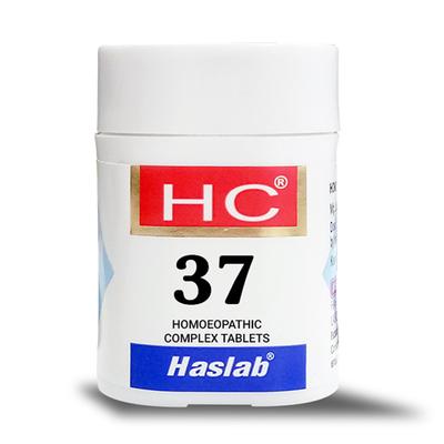 Haslab HC 37 (Homeopathic Complex) Tablet 550 gm - Homeopathic Complex Tablet