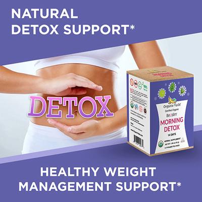 Organic Veda BeUslim Morning Detox Pyramid Tea Bags 14's - Speciality Medicines