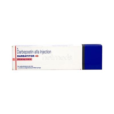 Darbatitor 40mcg Injection(Pfs) 1's - Haematopoiesis-Hae