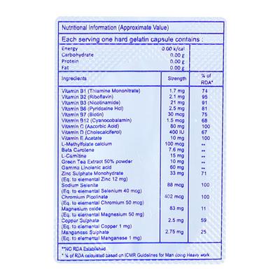 B FACT Capsule 10's - Supplements-Vam