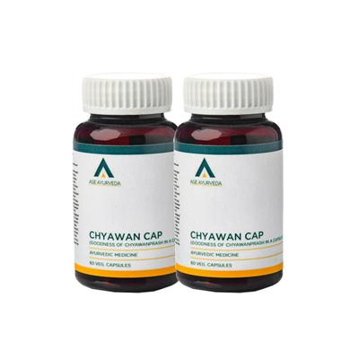 Age Ayurveda Chyawan Cap Veg. Capsule (Pack of 2 x 60's) - Chyawanprash