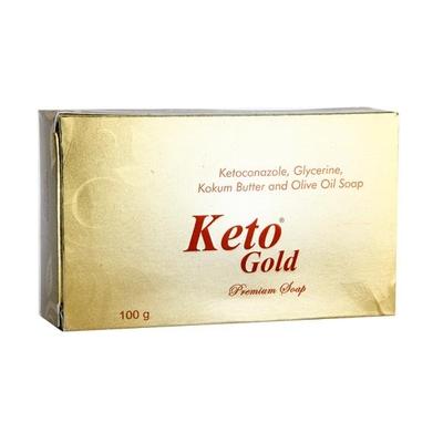 Keto Gold Soap 100gm - Fungal Infections-Taa
