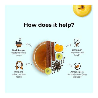 Wellbeing Nutrition Organic Apple Cider Vinegar - Flavoured 500 ml - Apple Cider Vinegar - Acv