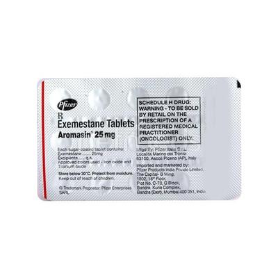 Aromasin 25mg Tablet 15'S - Cancer Oncology-Hor