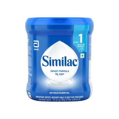 Similac Infant Formula Stage 1 Powder - Pet Jar 400 gm - Baby And Infant Supplements