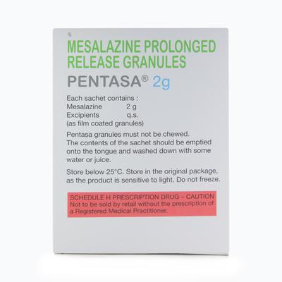 Pentasa Granules 2Gm - Ulcerative Colitis/Bowel Inflammatory Disease-GIT
