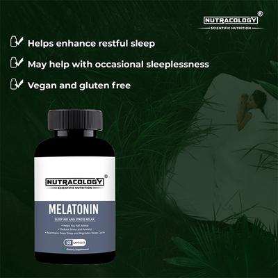 Nutracology Melatonin Capsule 60's - Mental Health