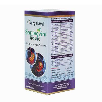 Nisargalaya Sanjeevini Liquid 100 ml - Speciality Medicines