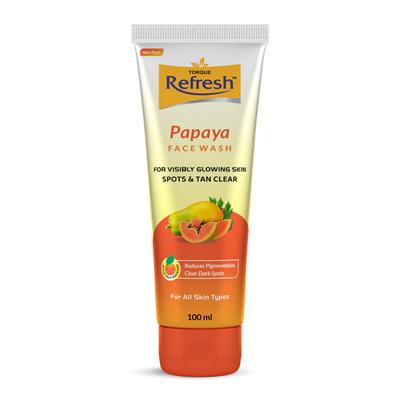 Torque Refresh Papaya Face Wash 100 ml - Face Washes
