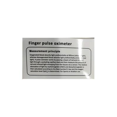 Zacvrate Finger Pulse Oximeter (500DL) 1's - Thermometer & Oximeter