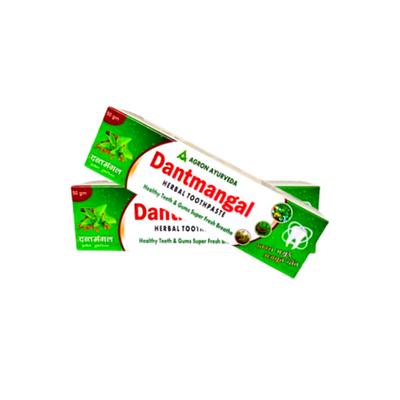 Agron Ayurveda Dantmangal Herbal Toothpaste 50 gm - Personal Care (Ayush)