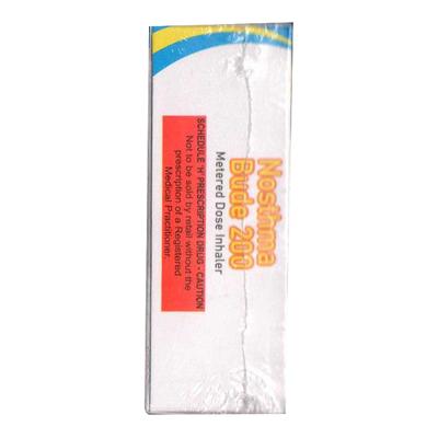 NOSTHMA BUDE 200 CFC FREE Inhaler 120md - Asthma/COPD-Ast