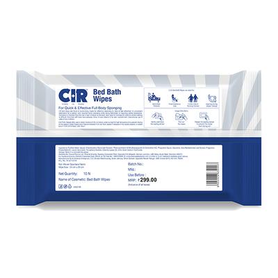 CIR Bed Bath Wipes - Aloe Vera & Olive 10's - Diapers & Wipes