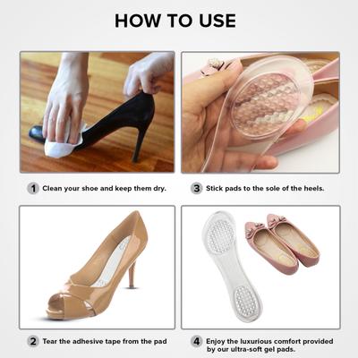Dr Foot Heel Relief Insoles Pair 1's - Manicure & Pedicure Kits