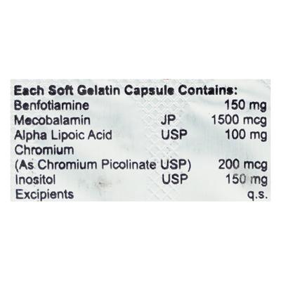 RECONERVE FORTE Capsule 10's - Neuropathic Pain-Dru