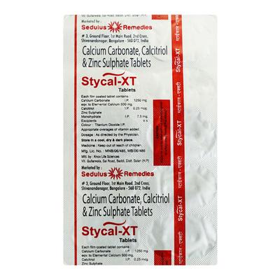 STYCAL XT Tablet 10's - Supplements-Cal