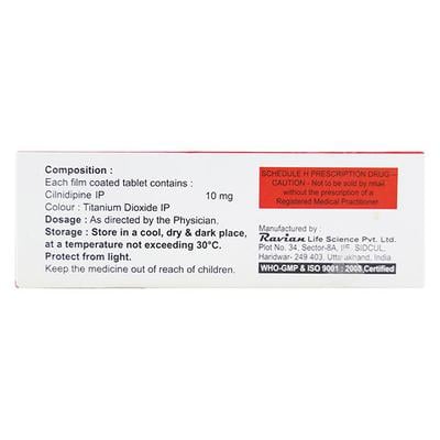 Cilzen 10mg Tablet 10'S - Hypertension-Cal