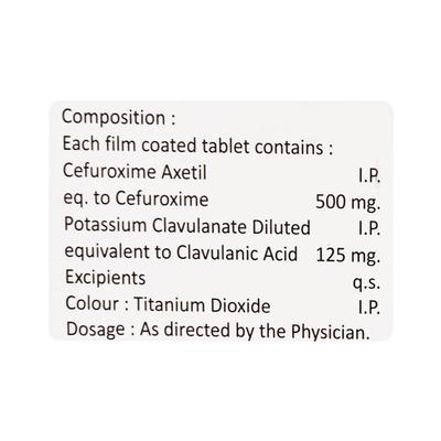 CEFUKAY CV Tablet 10's - Bacterial Infections-Cep