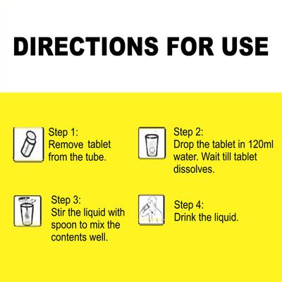 PAX Naturals Sugar Free Electrofluid Effervescent Tablet 20's - Health Drink