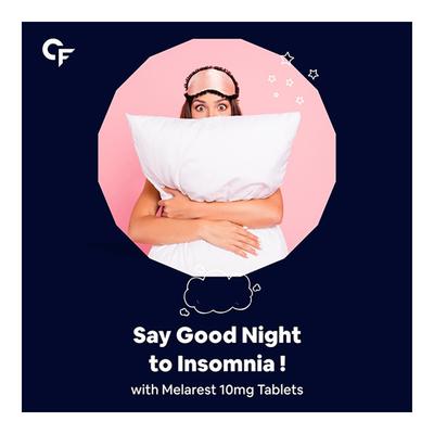 CF Mela-Rest Melatonin 10 mg Veg Tablets 30's - Mental Health