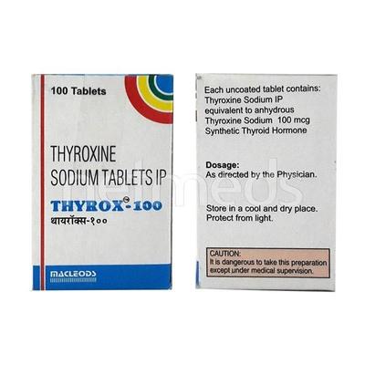 Thyrox 100mcg Tablet 100'S - Hypothyroidism